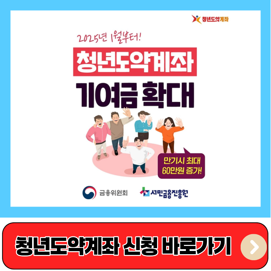 청년도약계좌 가입조건 및 신청 바로가기