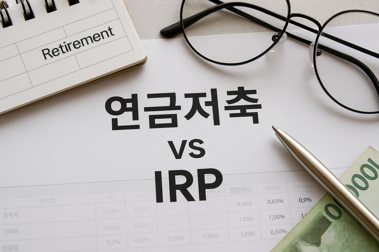 연금저축 vs IRP 절세 비교