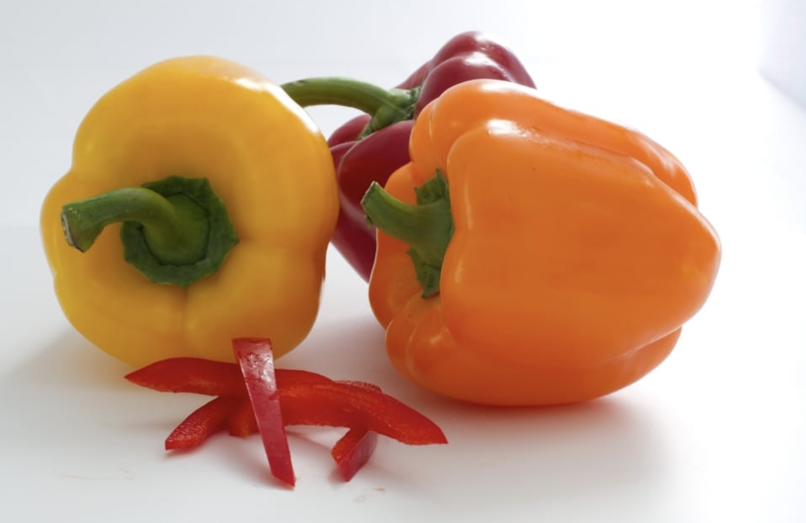 파프리카 색상별 효능 차이 관련 이미지