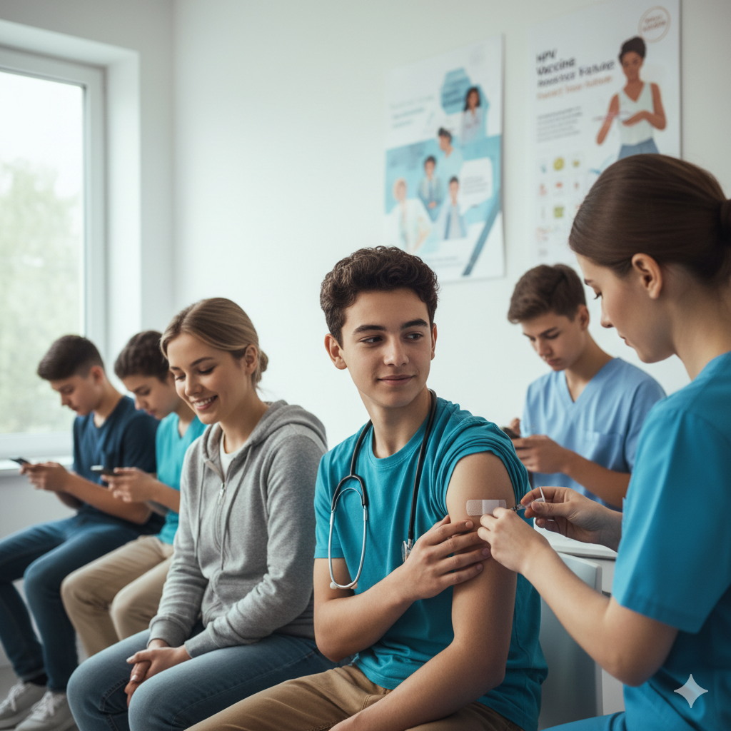 HPV 예방접종 사진 1