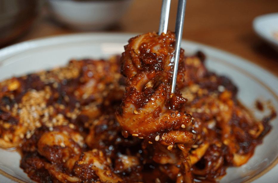 판매하는 쭈꾸미볶음 사진