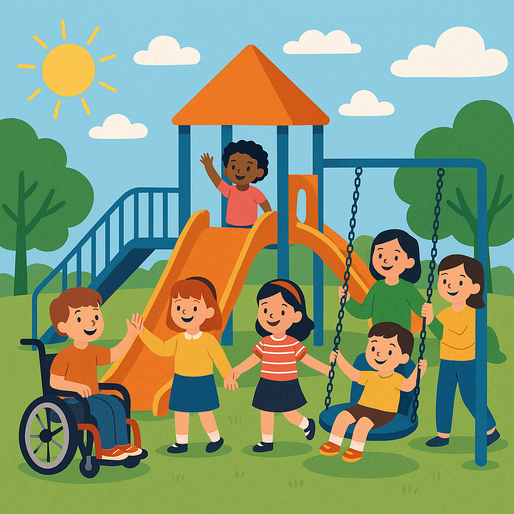 통합 놀이터란? 모두를 위한 놀이 공간 만들기
