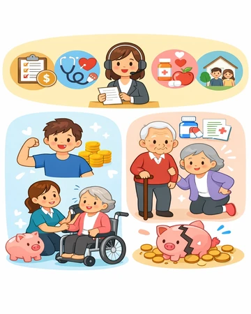 간병인보험 보험료 결정 기준과 연령 영향 설명2