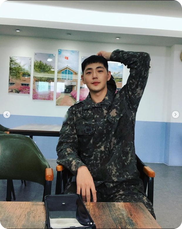 신재하 군복무