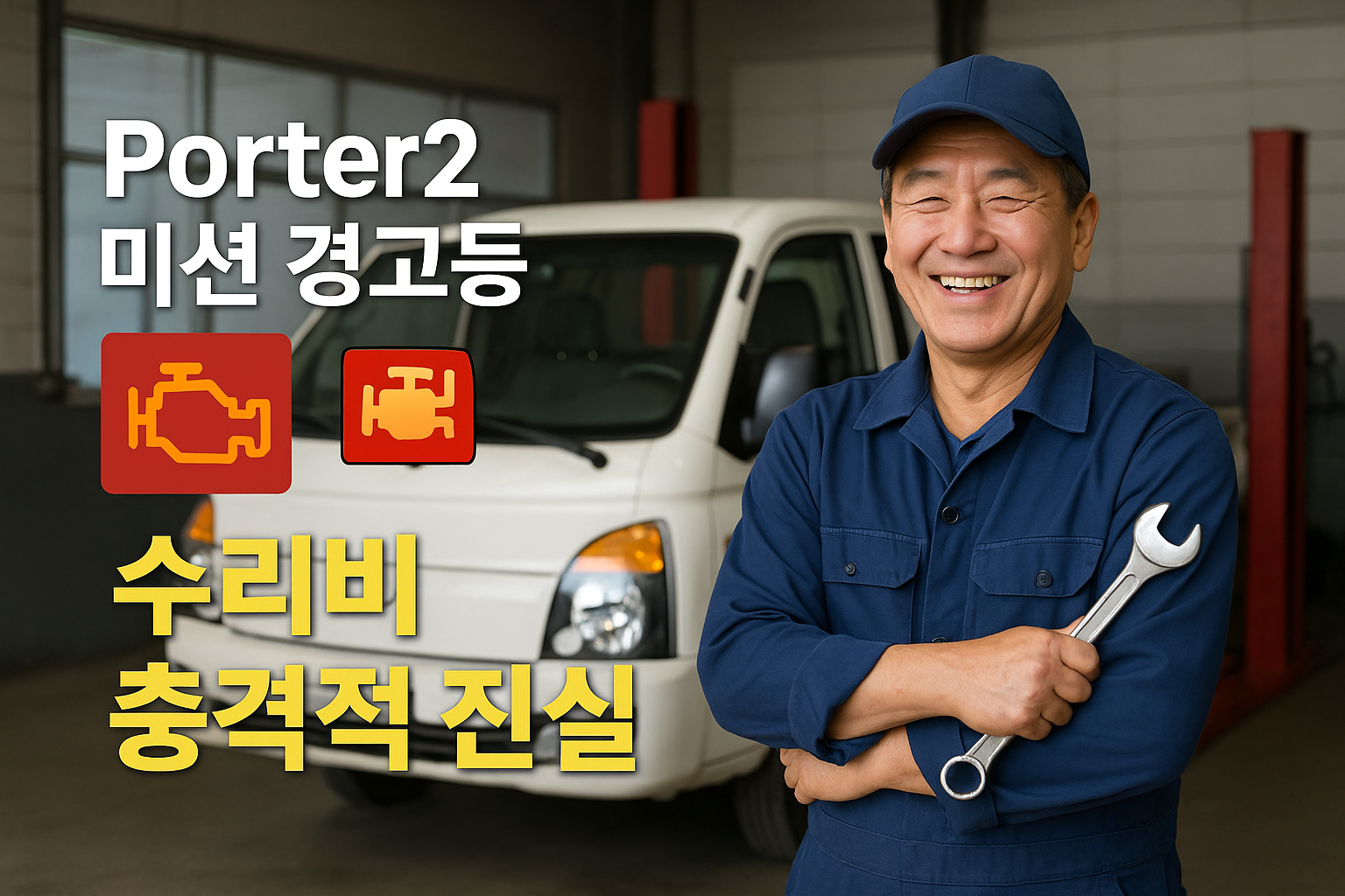 미션경고등의 수리