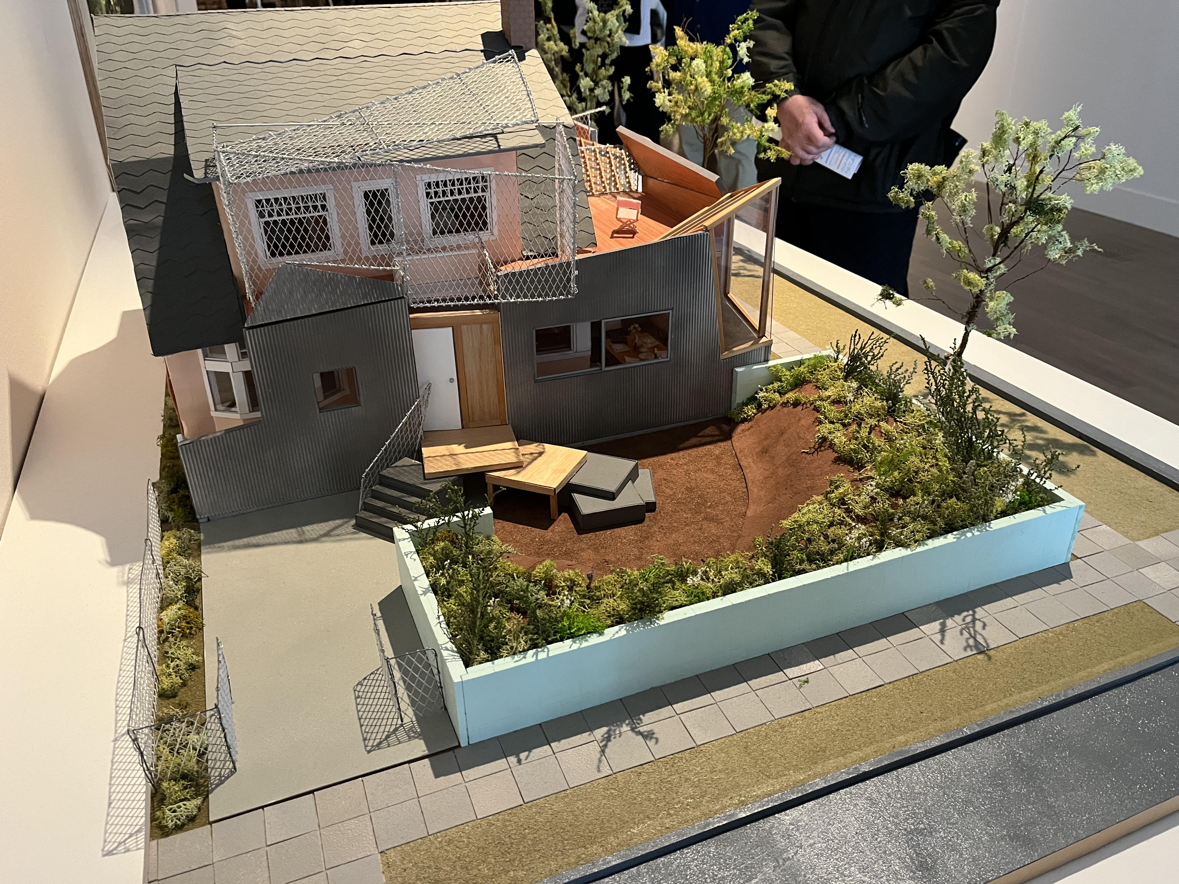 프랭크 게리 자택 게리 하우스 건축 구조 모형