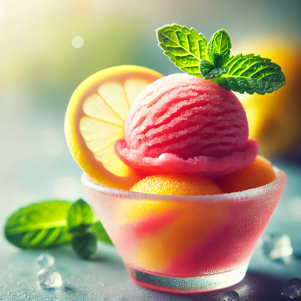 소르베? 샤베트랑 다릅니다! 진짜 상큼한 과일 소르베 만드는 법