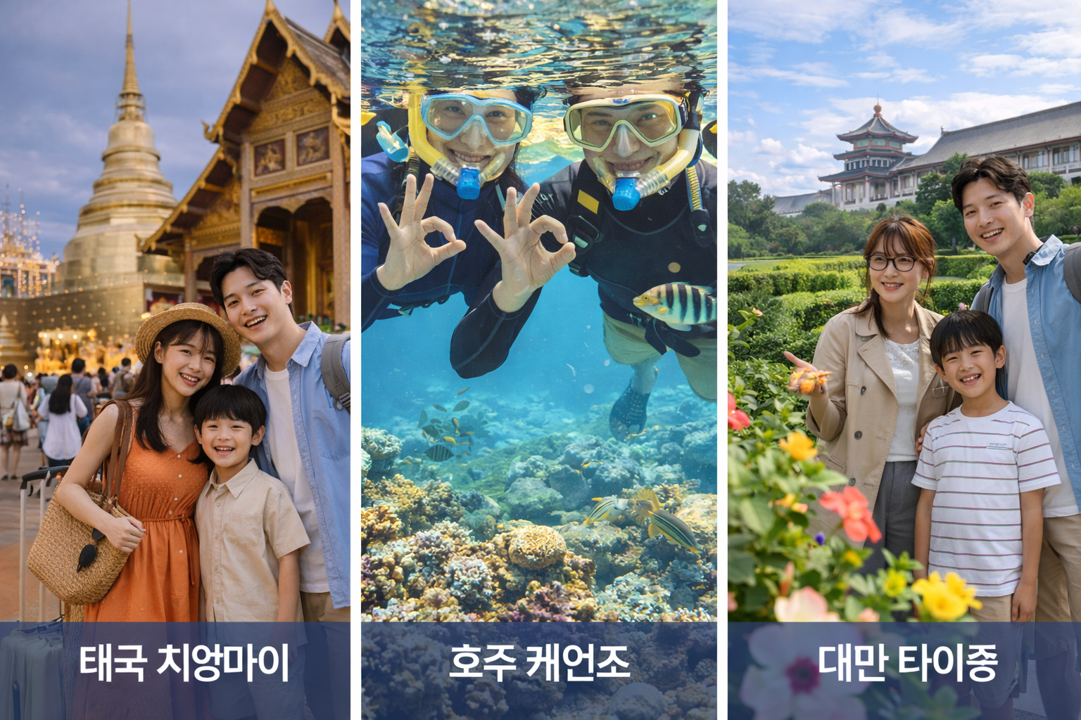 가족 해외여행 추천 1~4월 가기 좋은 곳