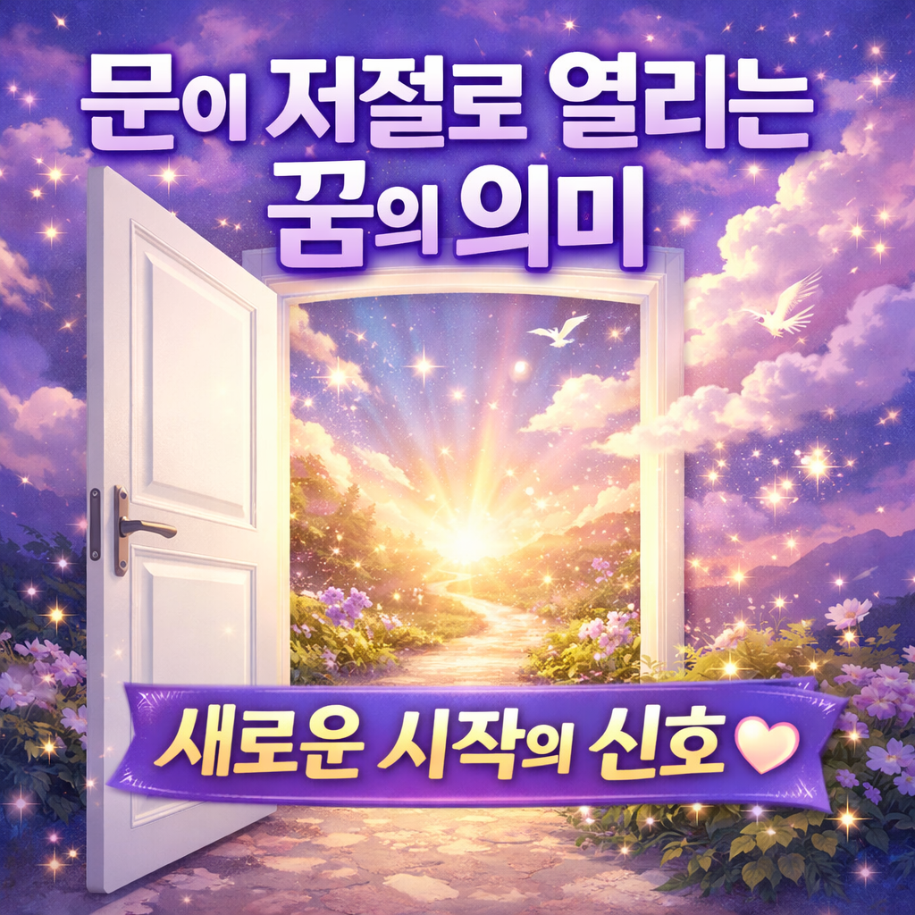 문이 저절로 열리는 꿈