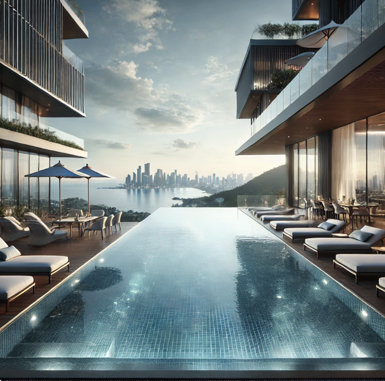 호텔 인피니티 풀 부대시설 사진