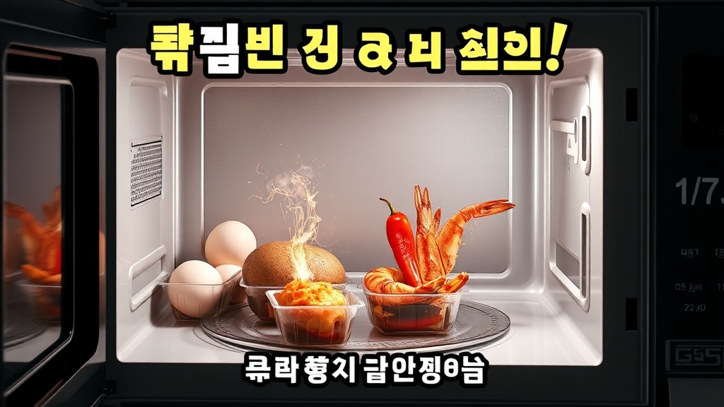 전자레인지에 돌리면 ‘큰일 나는’ 음식 TOP5