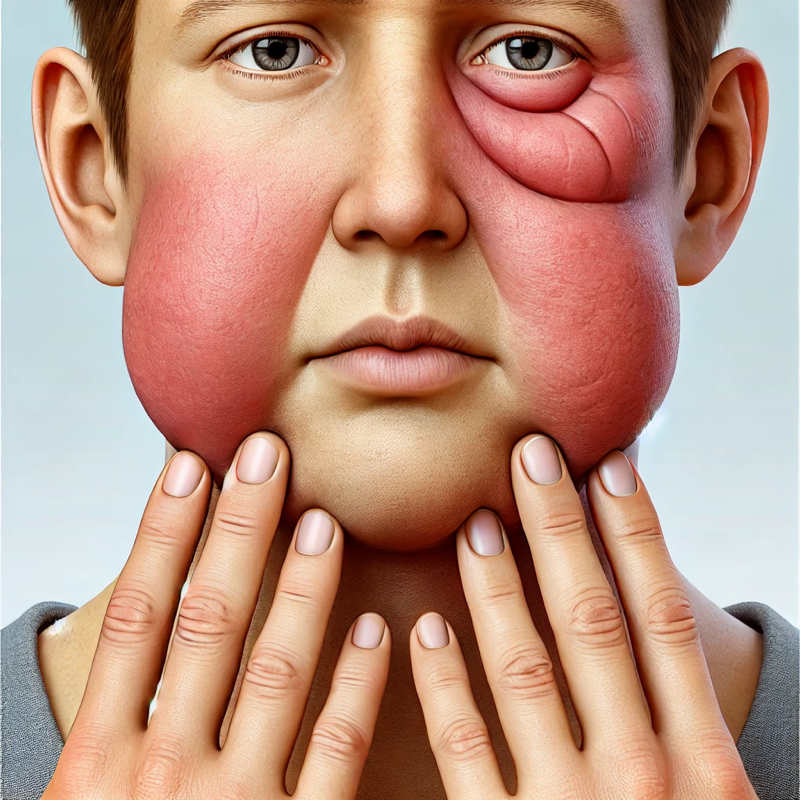 점액수종 후유증 얼굴부종