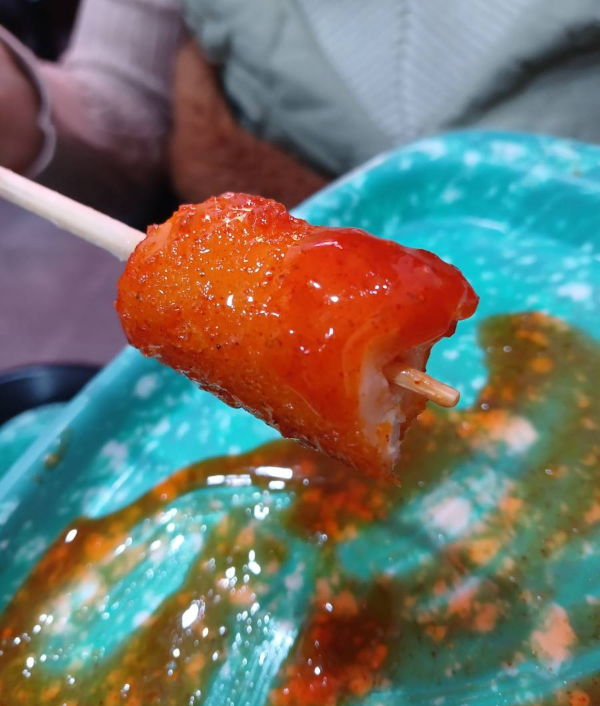 우리할매 가래떡꼬치 한입