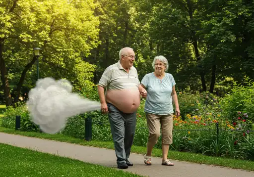 저녁 10분 ‘방귀 걷기’ 혁명