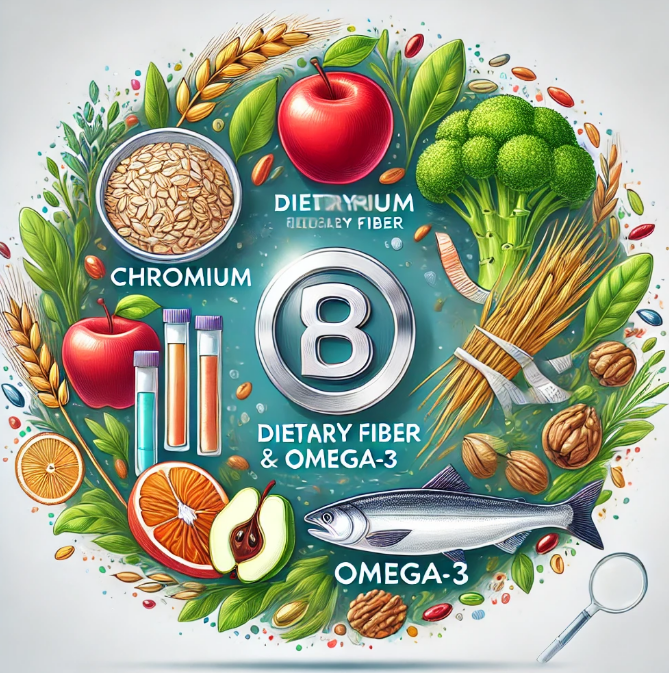 혈당 관리에 좋은 영양소