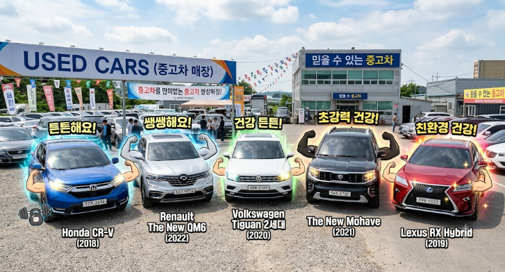 잔고장 없는 차량 5종