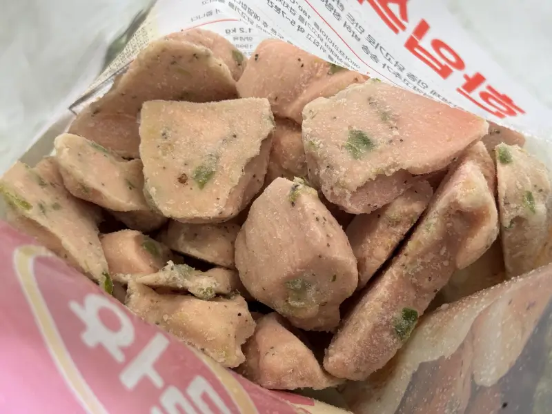 하림 한입쏙 닭가슴살 스파이시 냉동 사진