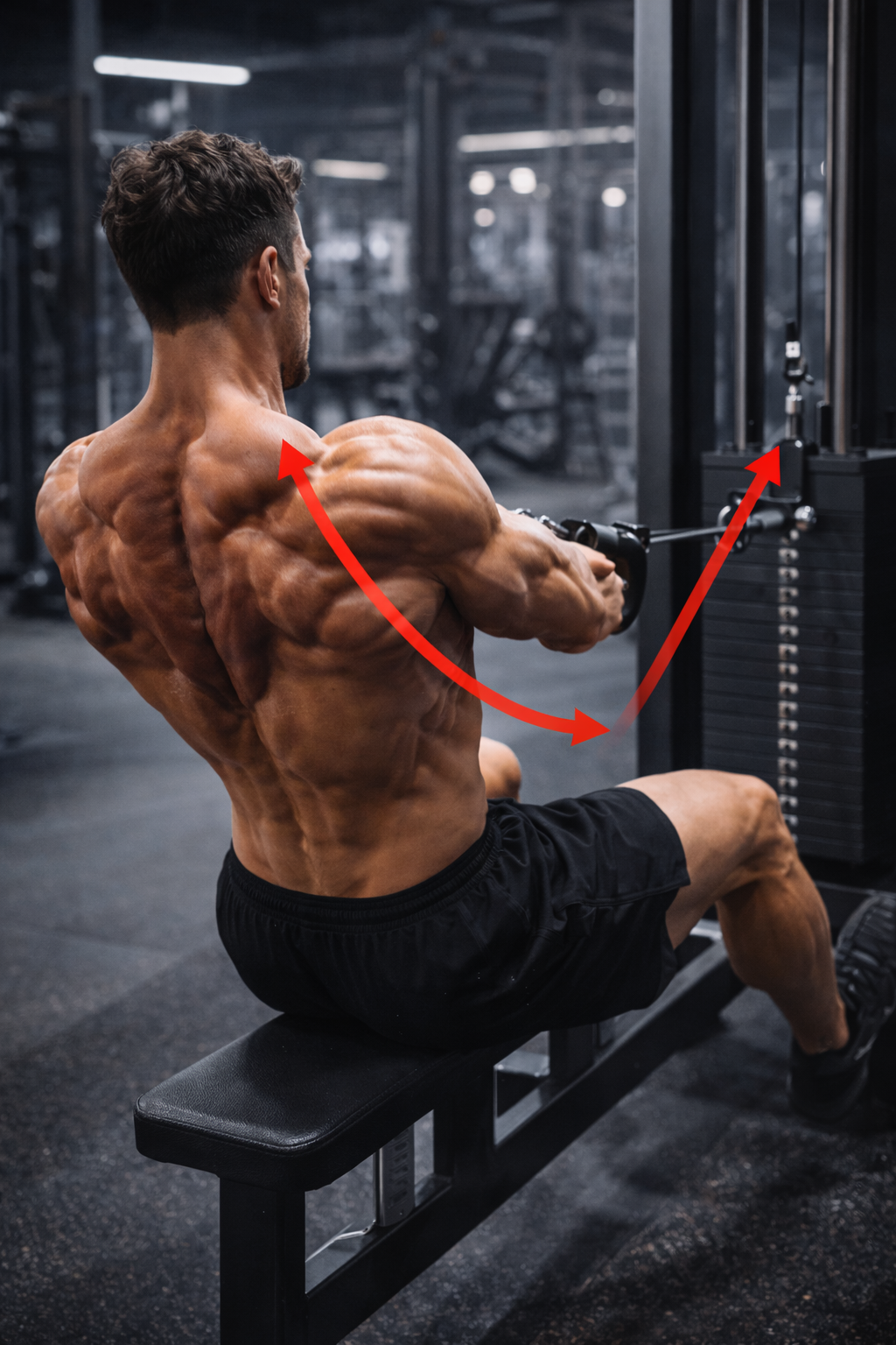 왜 케이블 로우는 할수록 팔과 허리만 쓰이는가