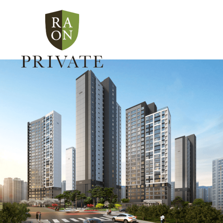 대구 시지 라온프라이빗 조감도 1