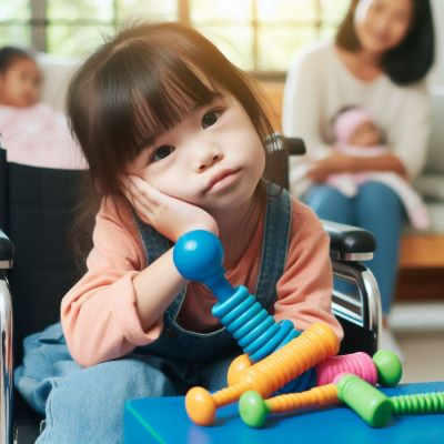 발달재활 서비스를 받고 있는 아동