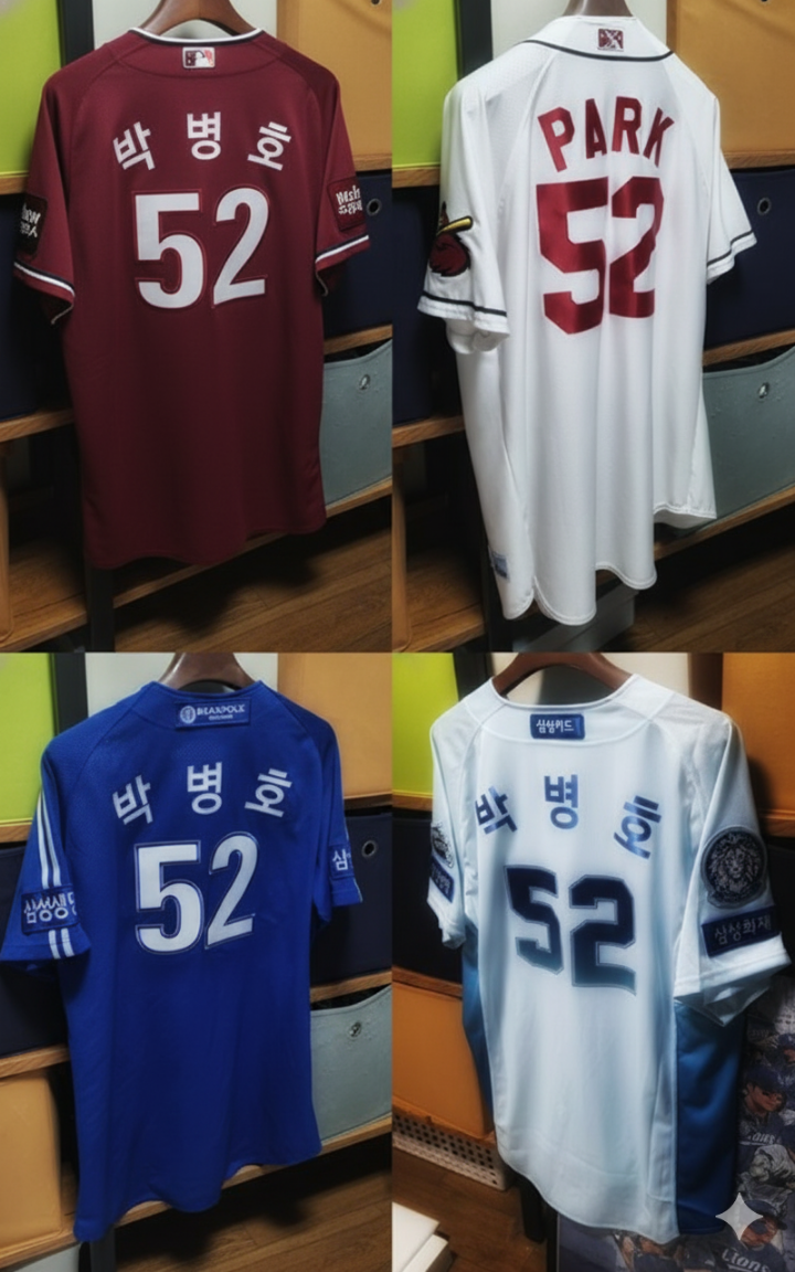 박병호 기념 유니폼 사진
