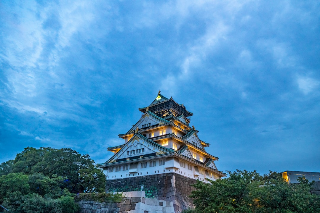 Osaka Castle.