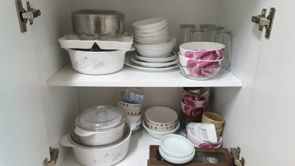 싱크대 수납장 선반 간격