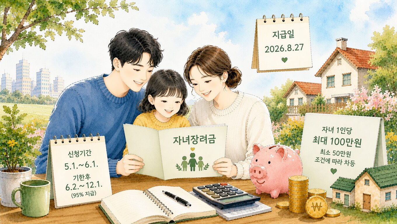 자녀장려금 - 신청자격 &middot; 지급가능액 &middot; 지급시기 &middot; 신청방법 &middot; 신청기간 &middot; 이의제기 &middot; 종합소득세 까지