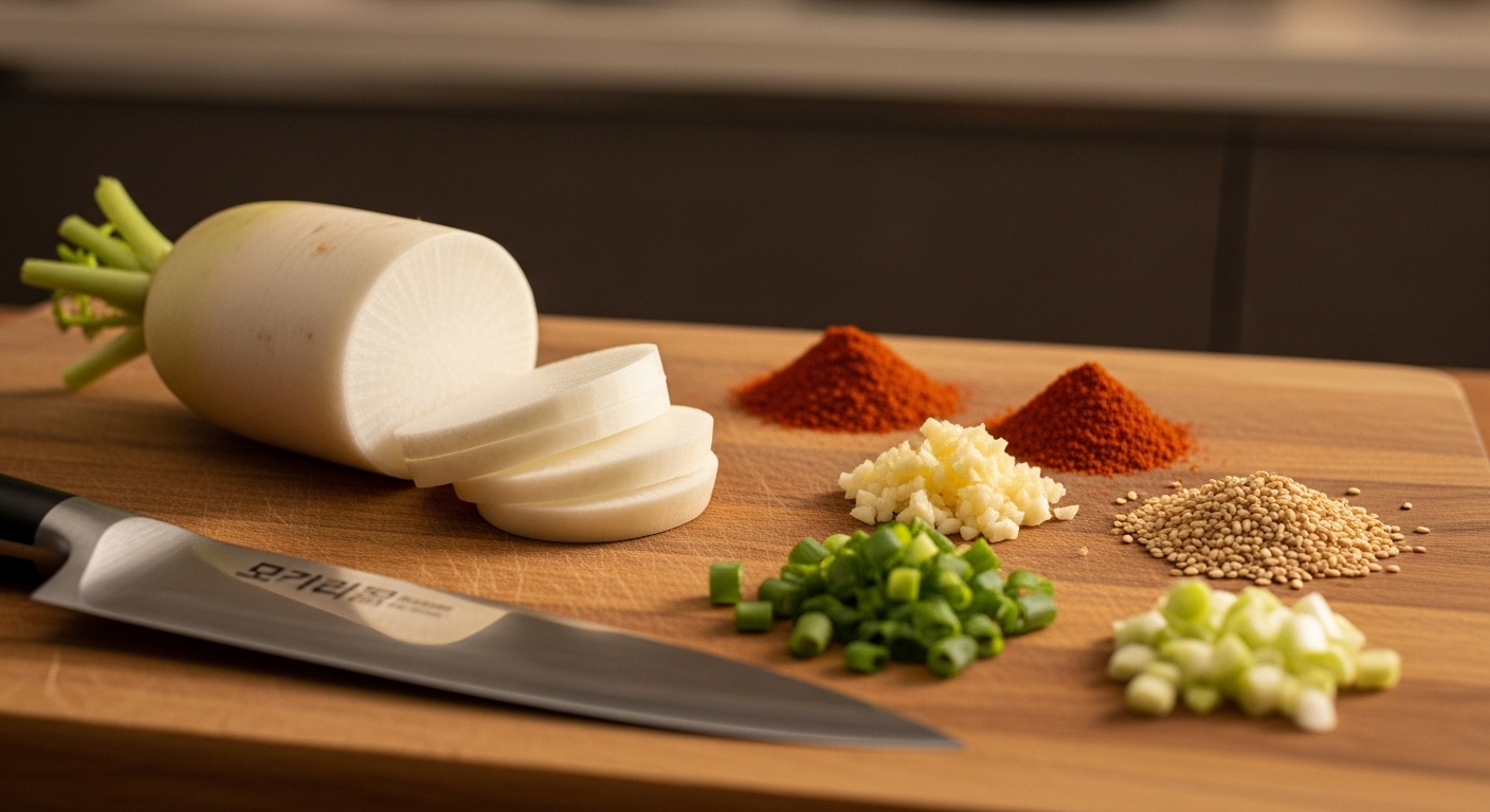 무생채 맛있게 하는법