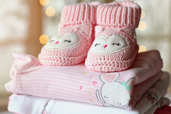 신생아기 용품들