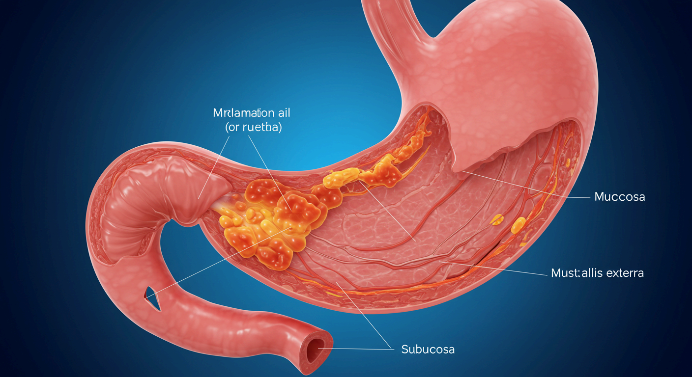가벼운 통증이 오래 지속되면 단순한 위염이 아닐 수 있습니다.