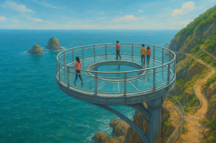 오륙도 스카이워크 사진