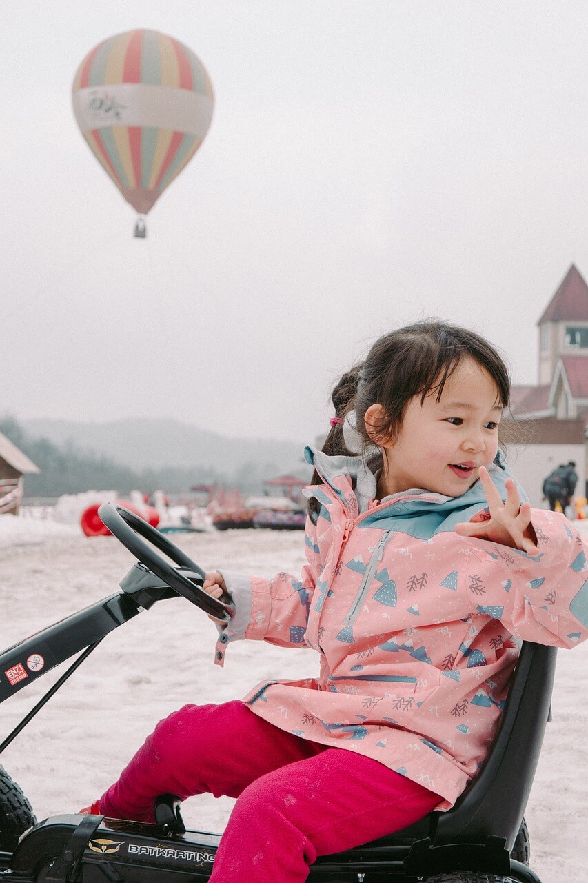 한국민속촌 눈썰매장