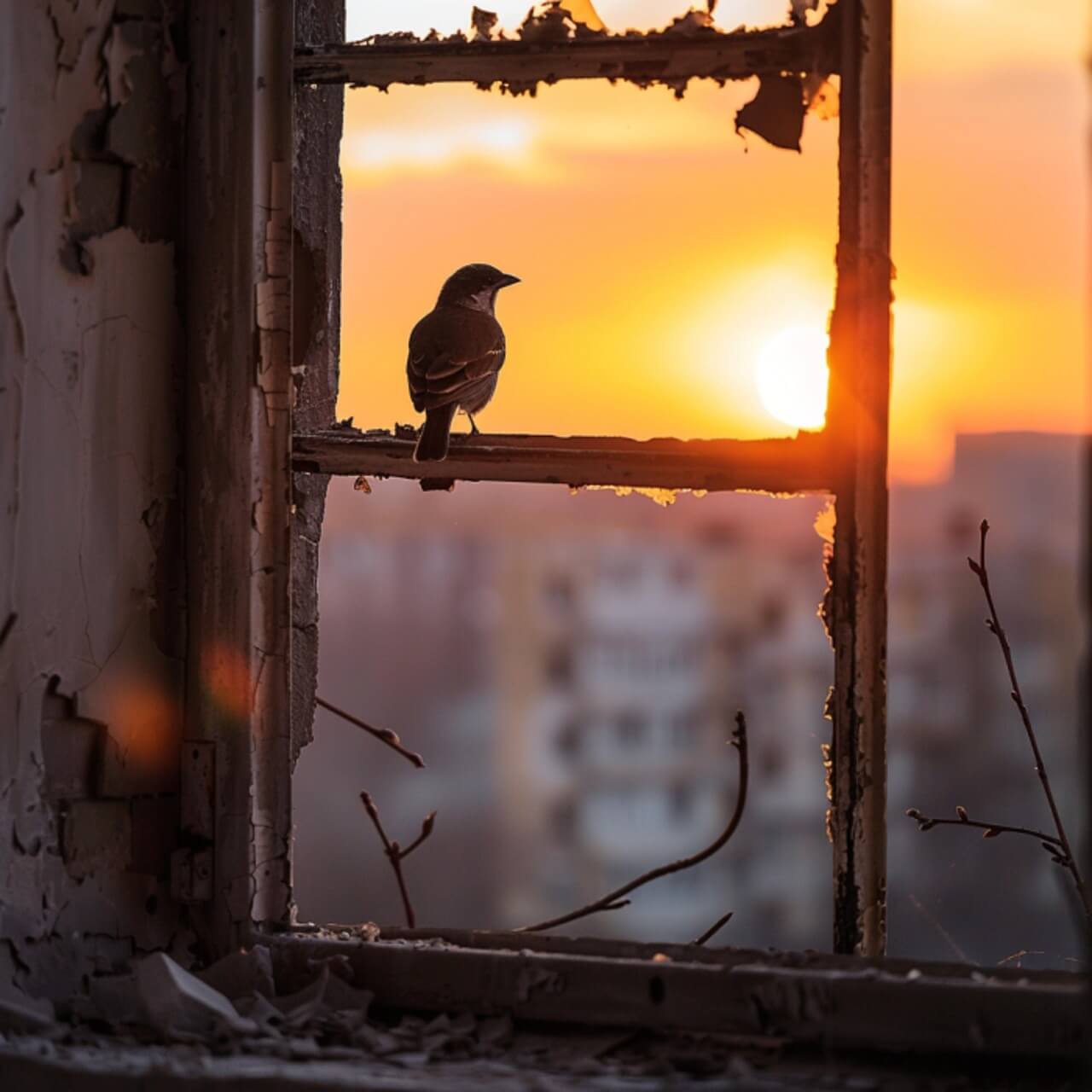 물기 어린 지하실, 오래된 테이프