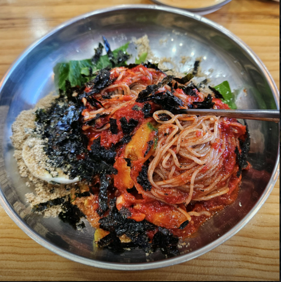 지장산 막국수 비빔막국수