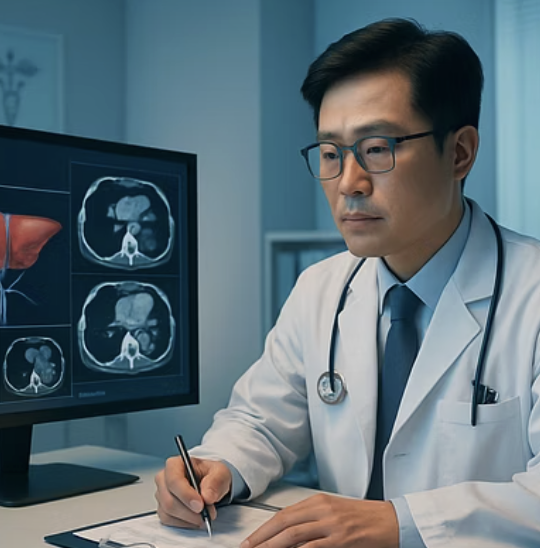 간경화, 간 기능 저하가 발부종을 유발하는 이유 (알부민 수치와의 관계)