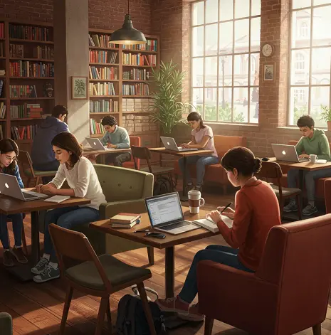 민생지원금으로 동네 스터디카페나 독서실 이용권