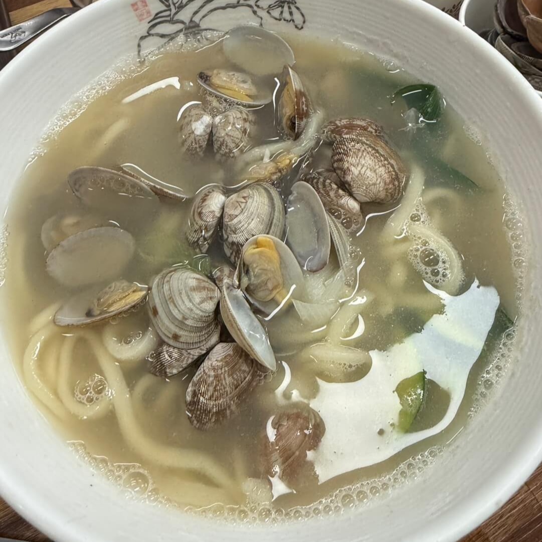 경기도 광주 갈마칼국수 바지락 칼국수 2인분 1인분