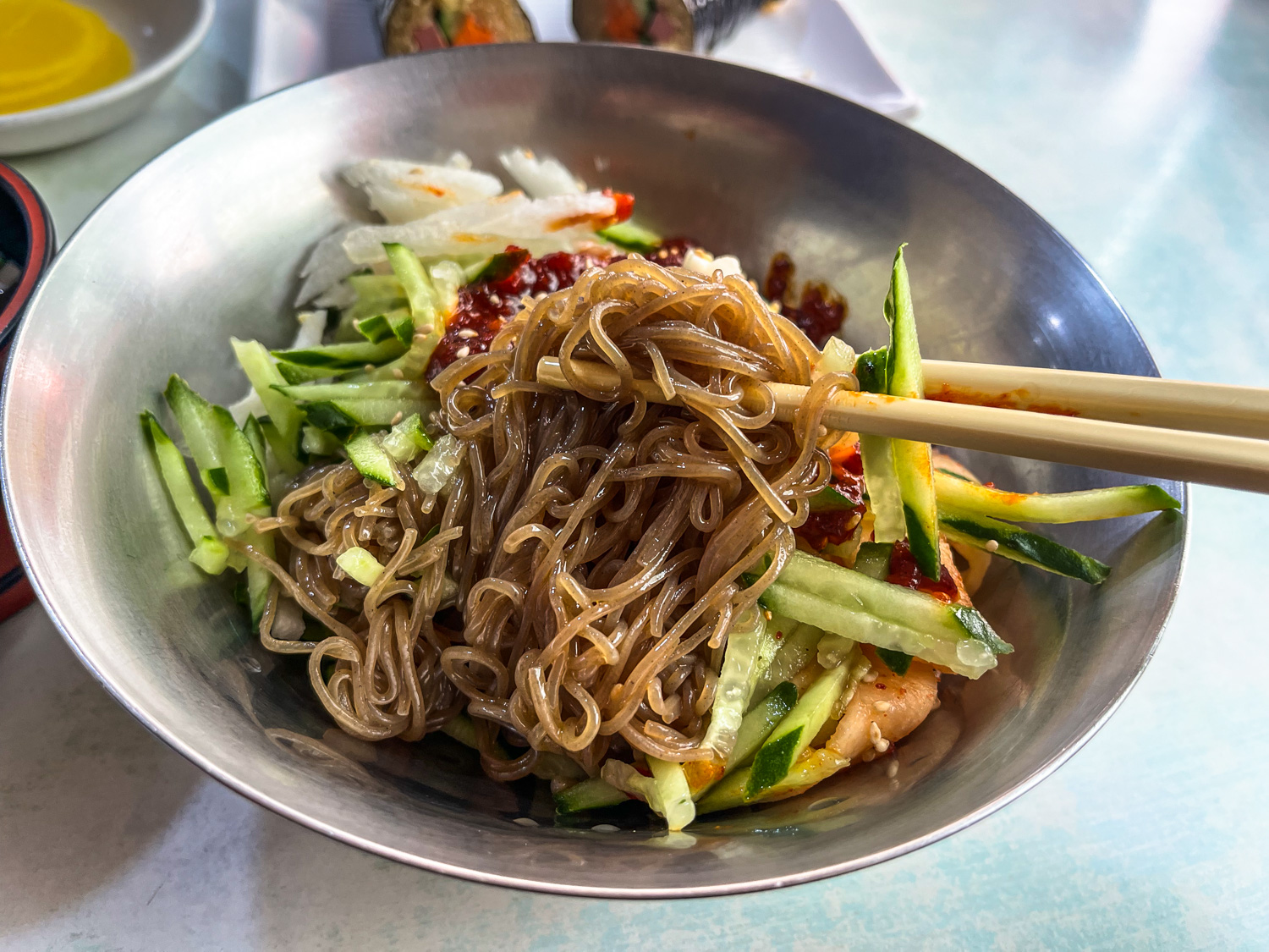 명동 명화당 비빔냉면