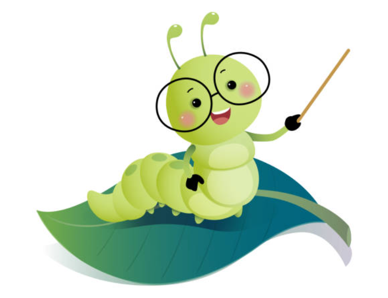애벌레가 연주하는 포즈