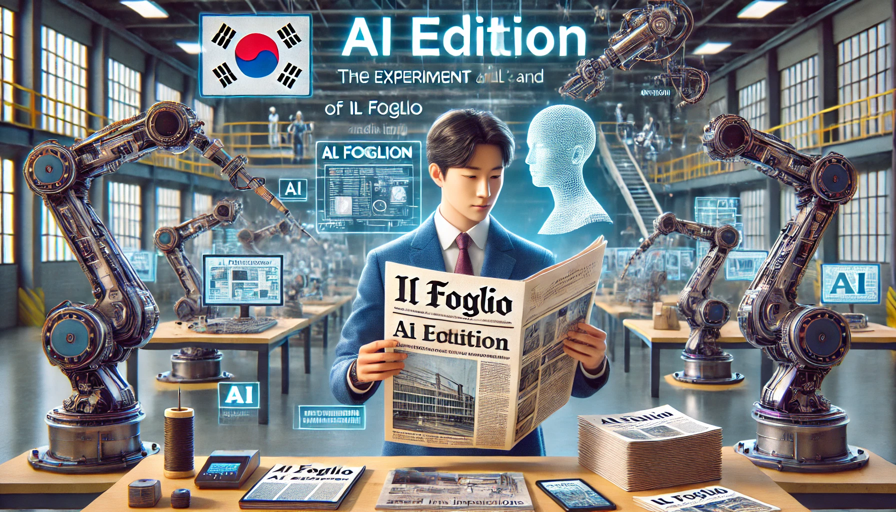 AI가 만든 신문: 이탈리아 일 포글리오의 실험과 그 의미