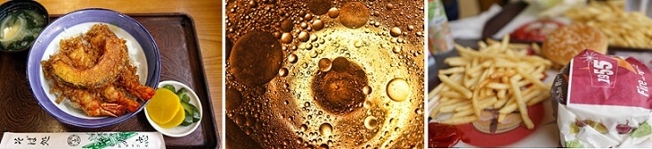 튀김음식과-기름-프렌치프라이-감자튀김