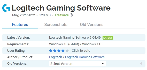 Logitech-Gaming-Software
