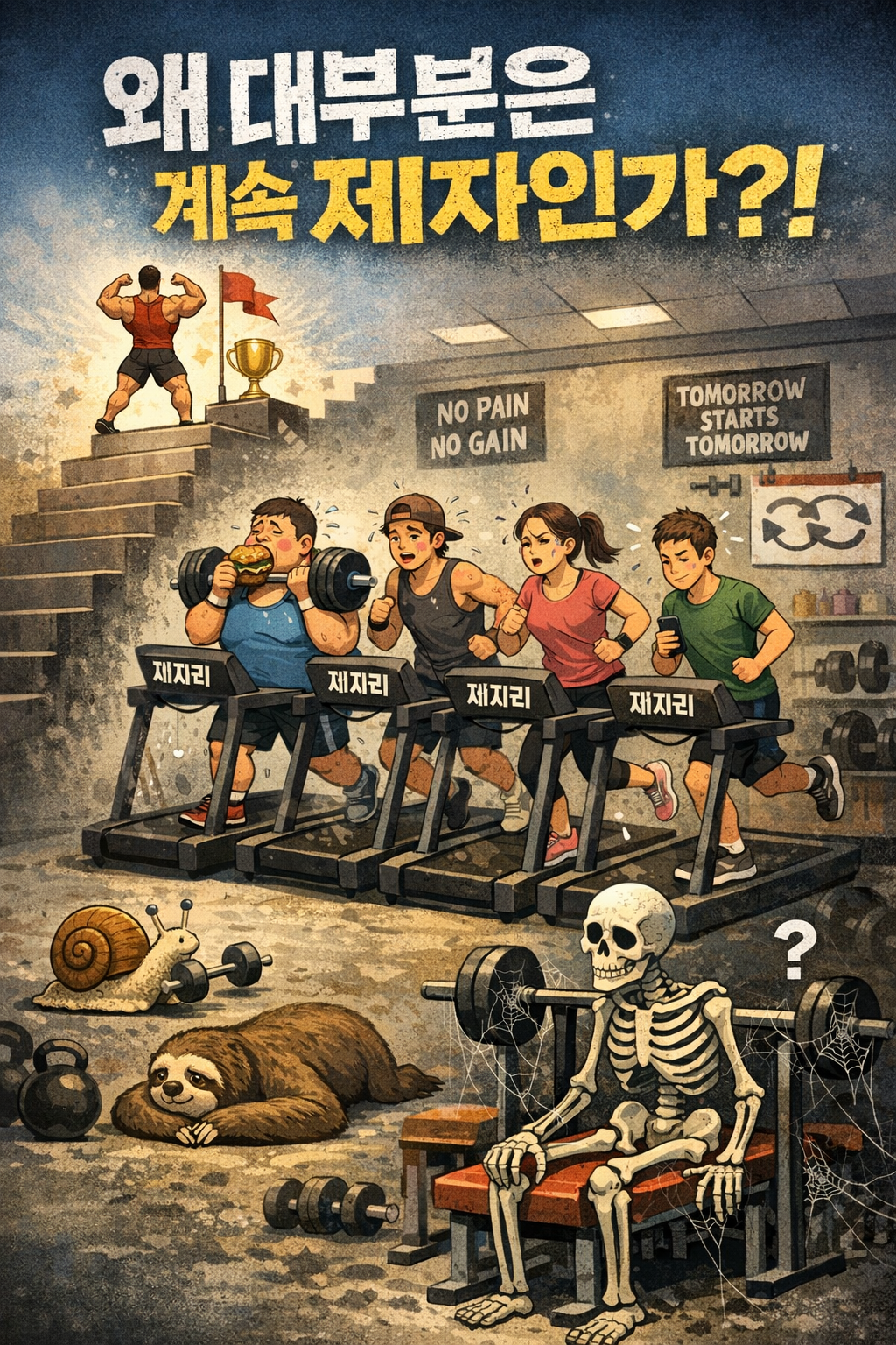 문제 제기: 왜 대부분은 계속 제자리인가