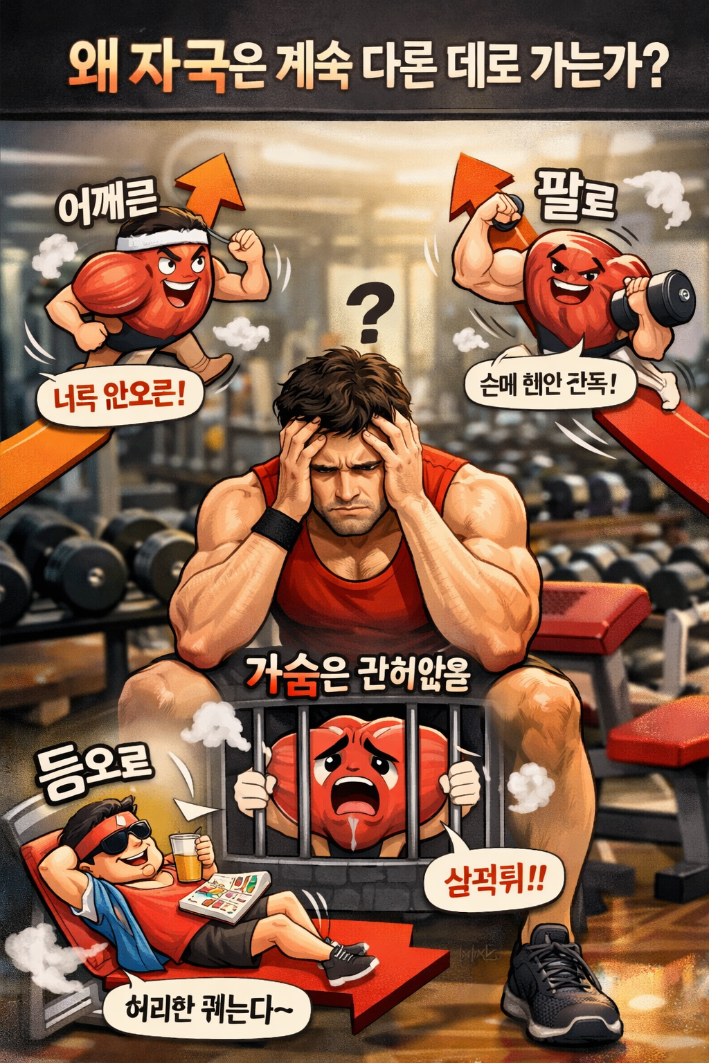 문제 원인: 왜 자극은 계속 다른 데로 가는가