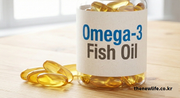 혈액 순환을 돕고 혈관 건강 시너지를 내는 고혈압에 좋은 음식 영양제 오메가3