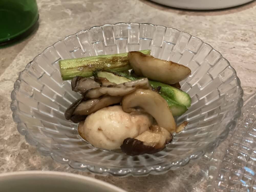 도쿄등심-모듬-야채구이