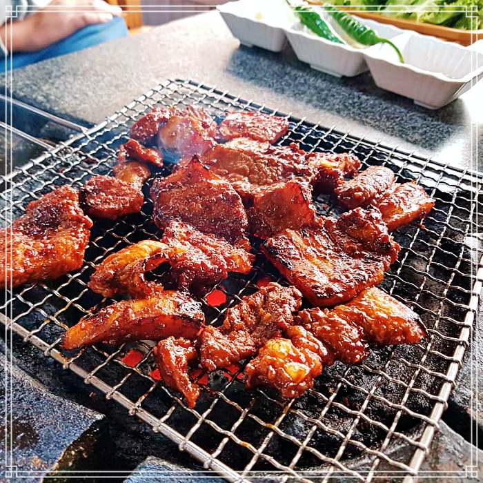 식객 허영만 백반기행 김천, 지례 흑돼지골목 원조 흑돼지 불고기 연탄구이, 석쇠 구이 맛집