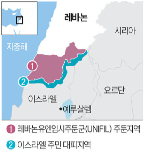 한국경제신문-이스라엘-레바논-헤즈볼라