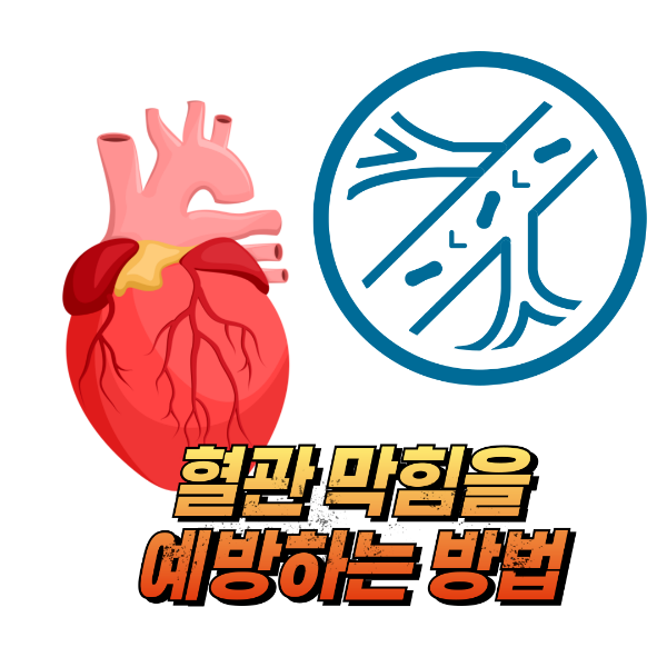 혈관 막힘을 예방하는 방법